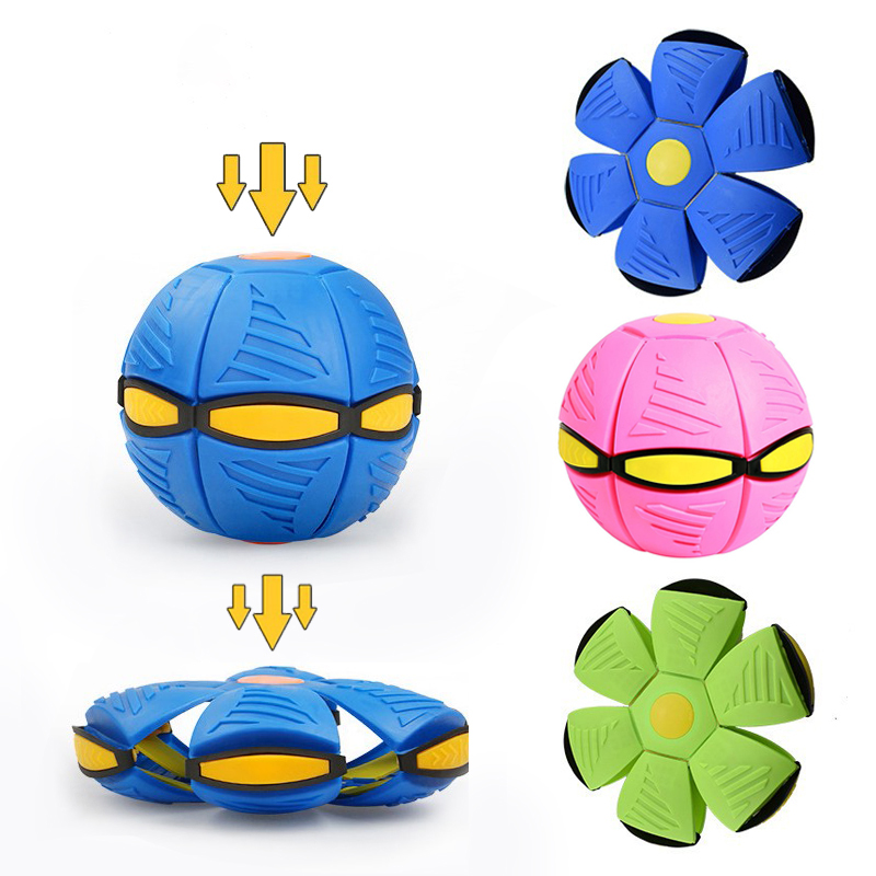 Magic Flying Saucer Ball Toys with LED Lights 2