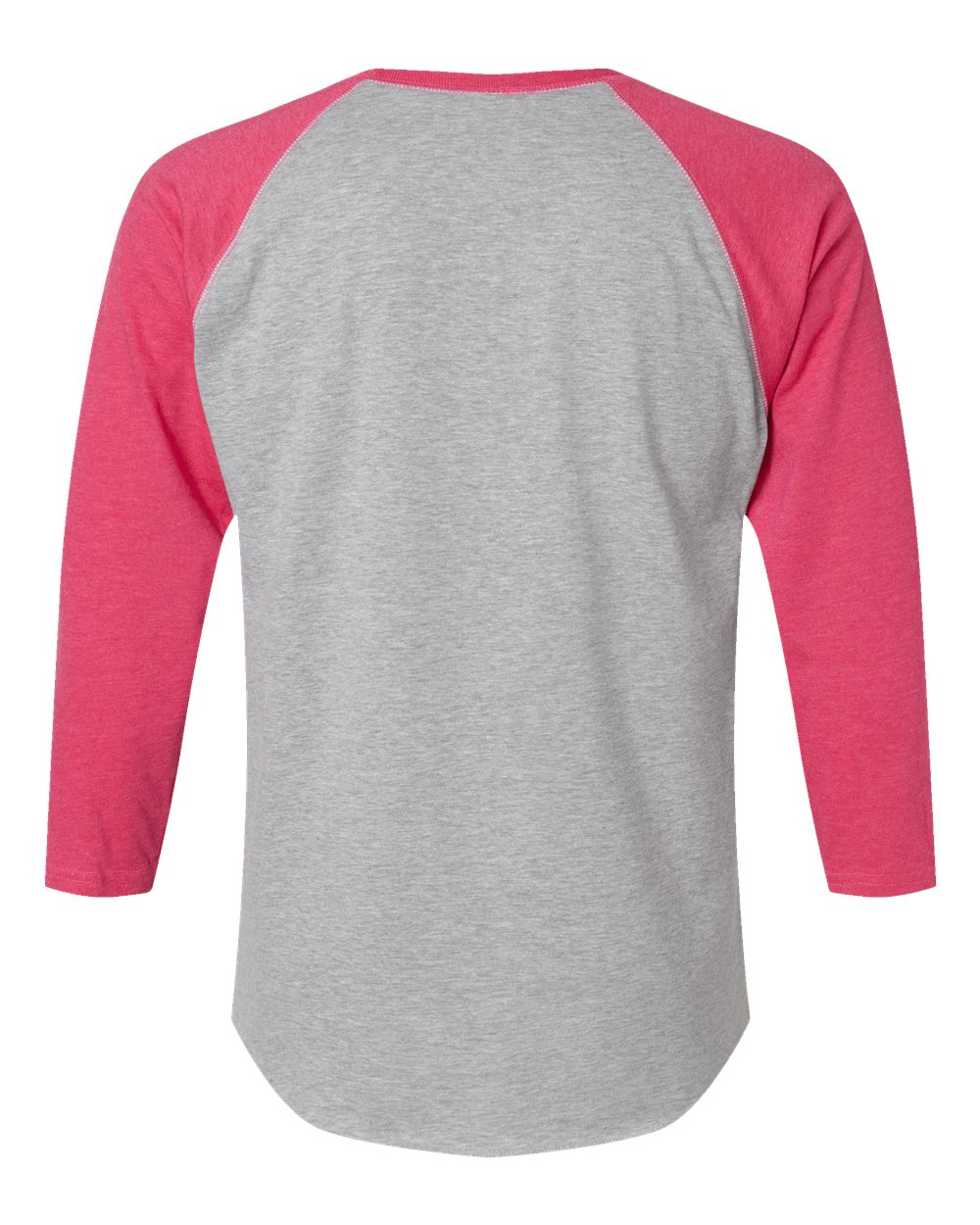 Unisex Baseball Fine Jersey Three-Quarter Sleeve Tee - 6930 74