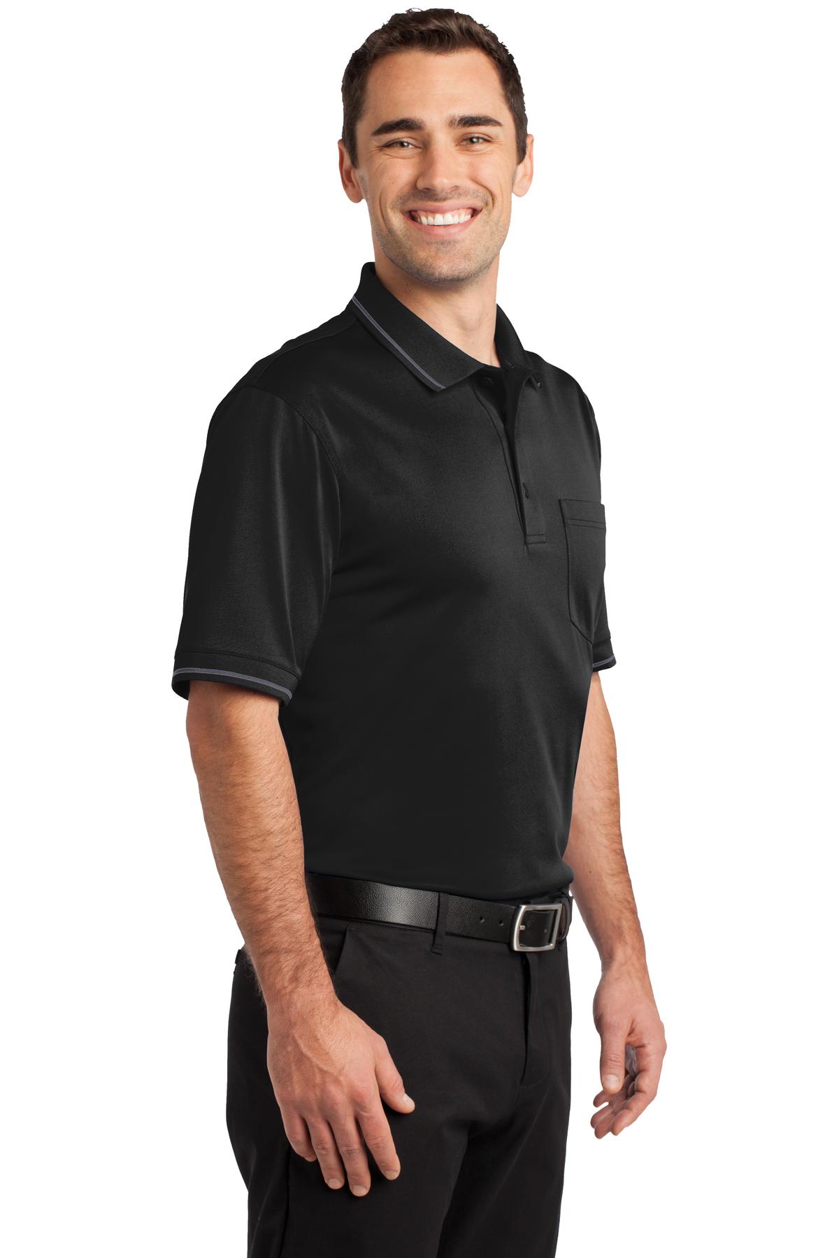 CornerStone Select Snag-Proof Tipped Pocket Polo. CS415 31