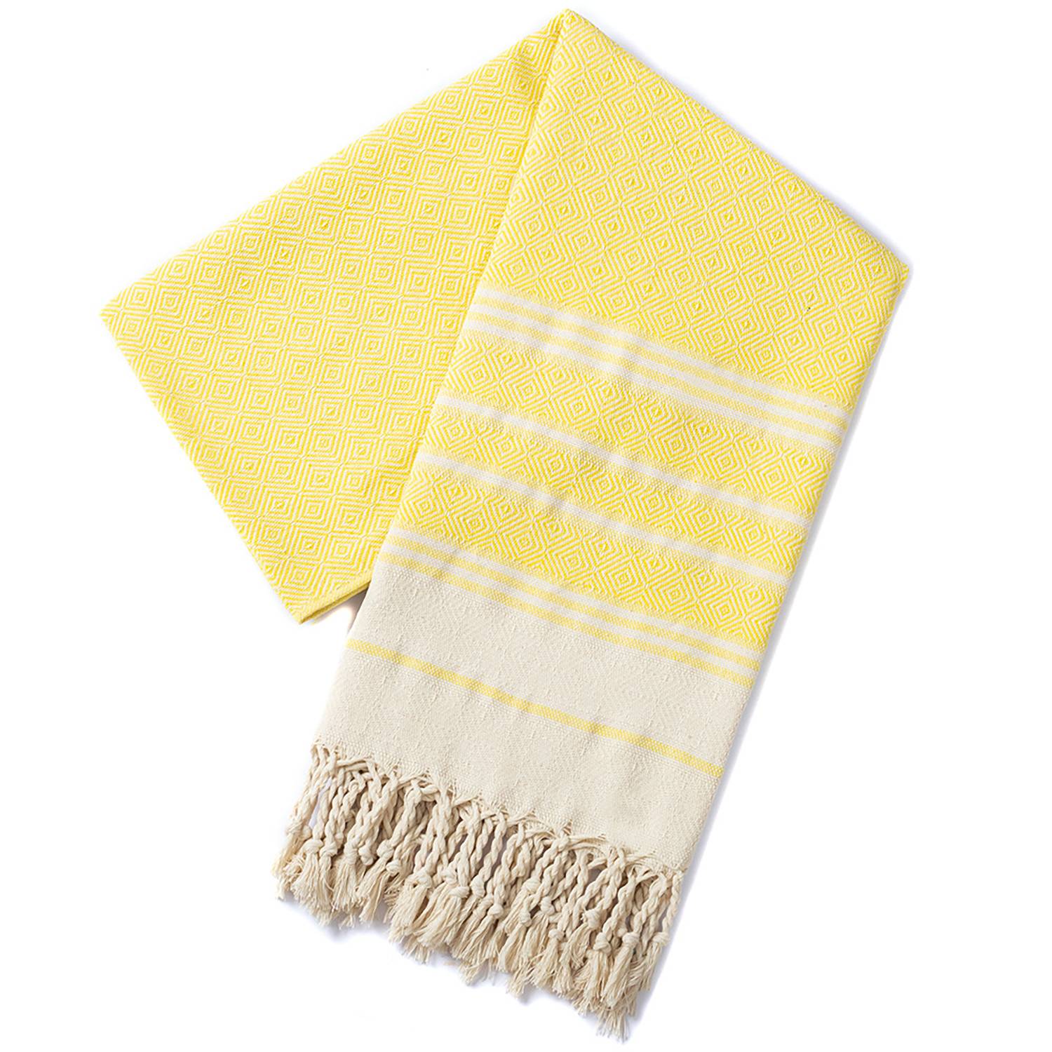 Lightweight Quick-Dry Tassel Cotton Beach Towel 13