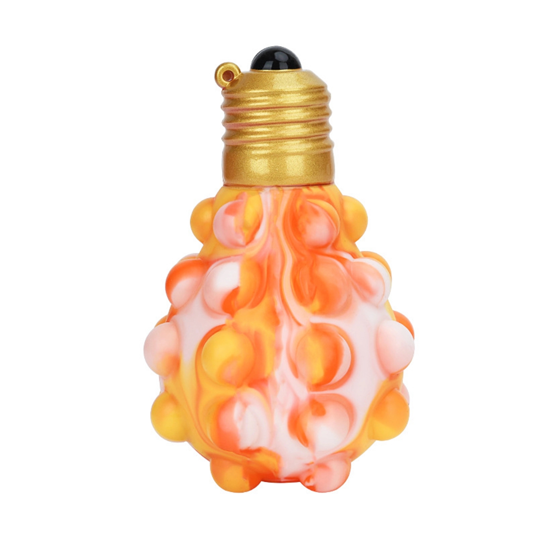 Lamp Bulb Shaped Push Pop Bubble Anti Stress Ball 10