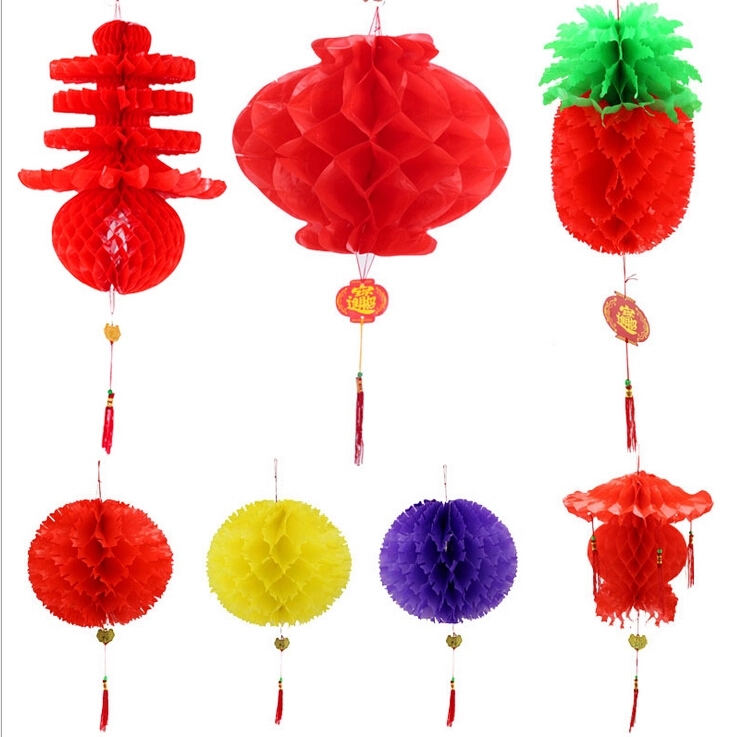 Honeycomb Paper Lantern 2
