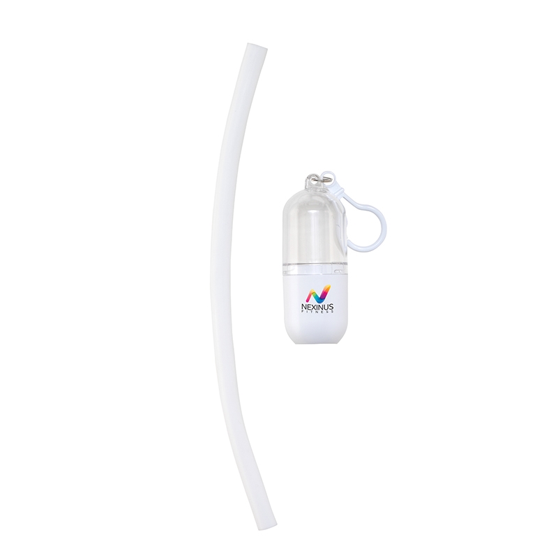 Bellini Silicone Straw in Capsule Case 48