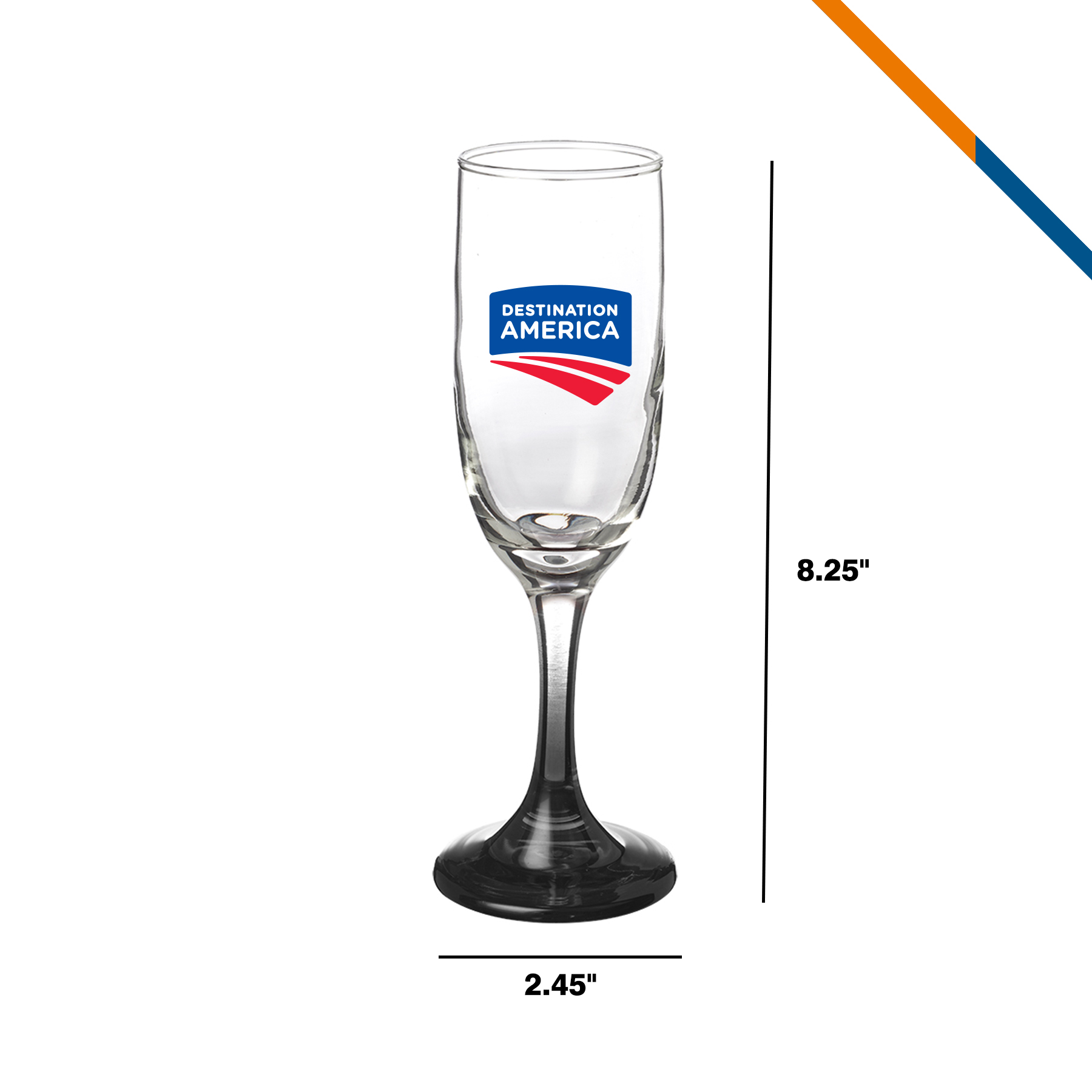 Finda Champagne Glasses - 6 OZ. 6