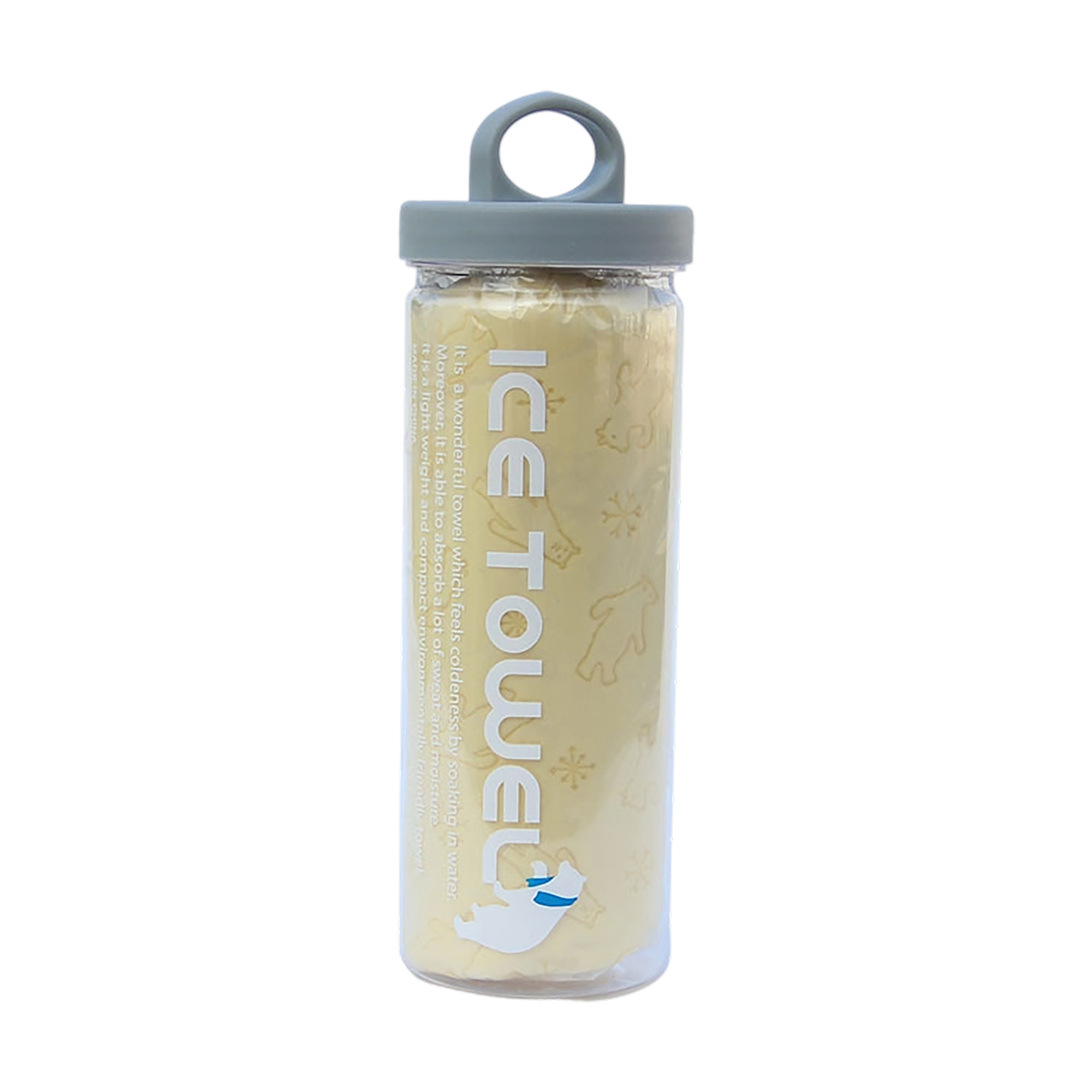 Synthetic PVA Chamois Towel With Storage Case 2.8" x 9" 3