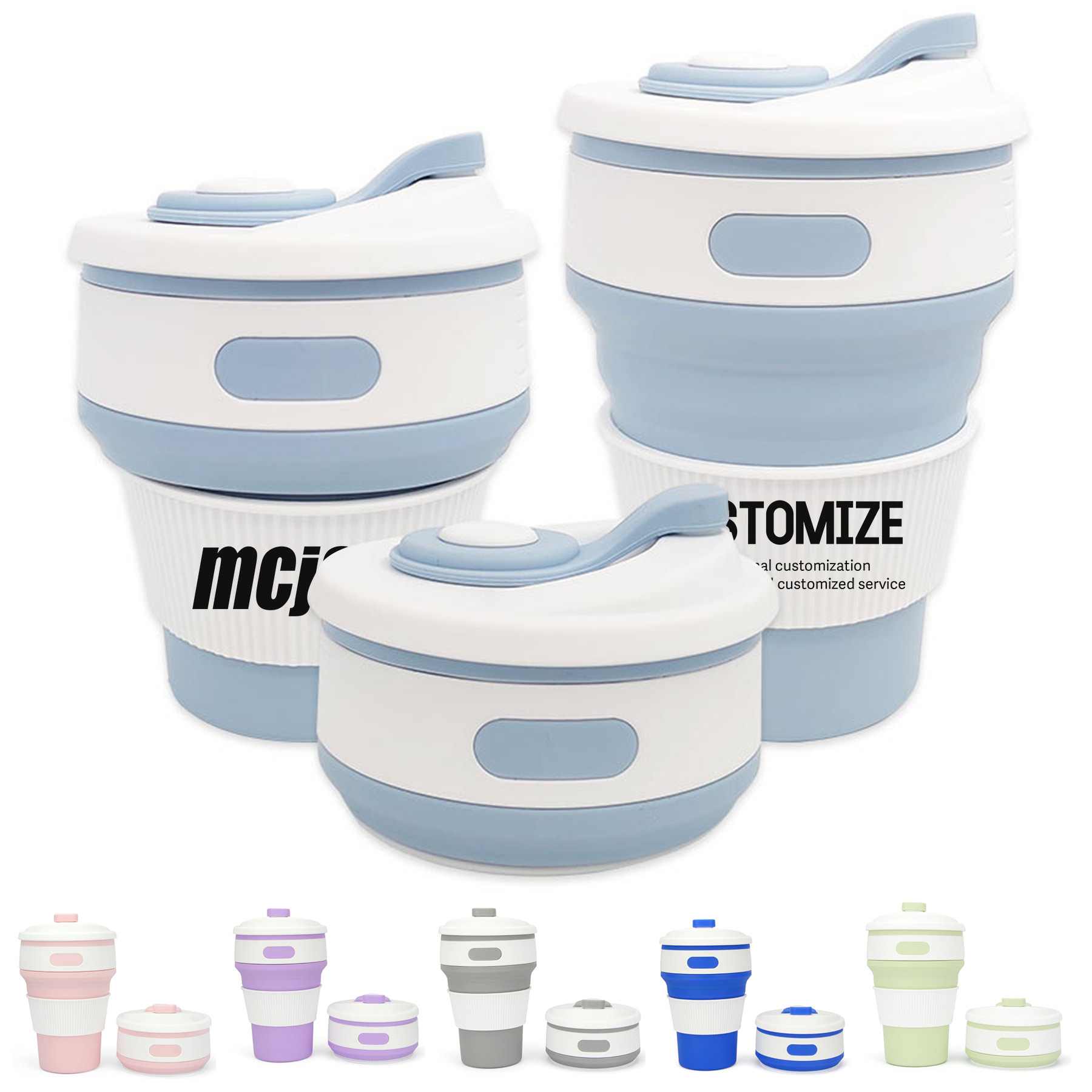 12oz Collapsible Coffee Cup 2