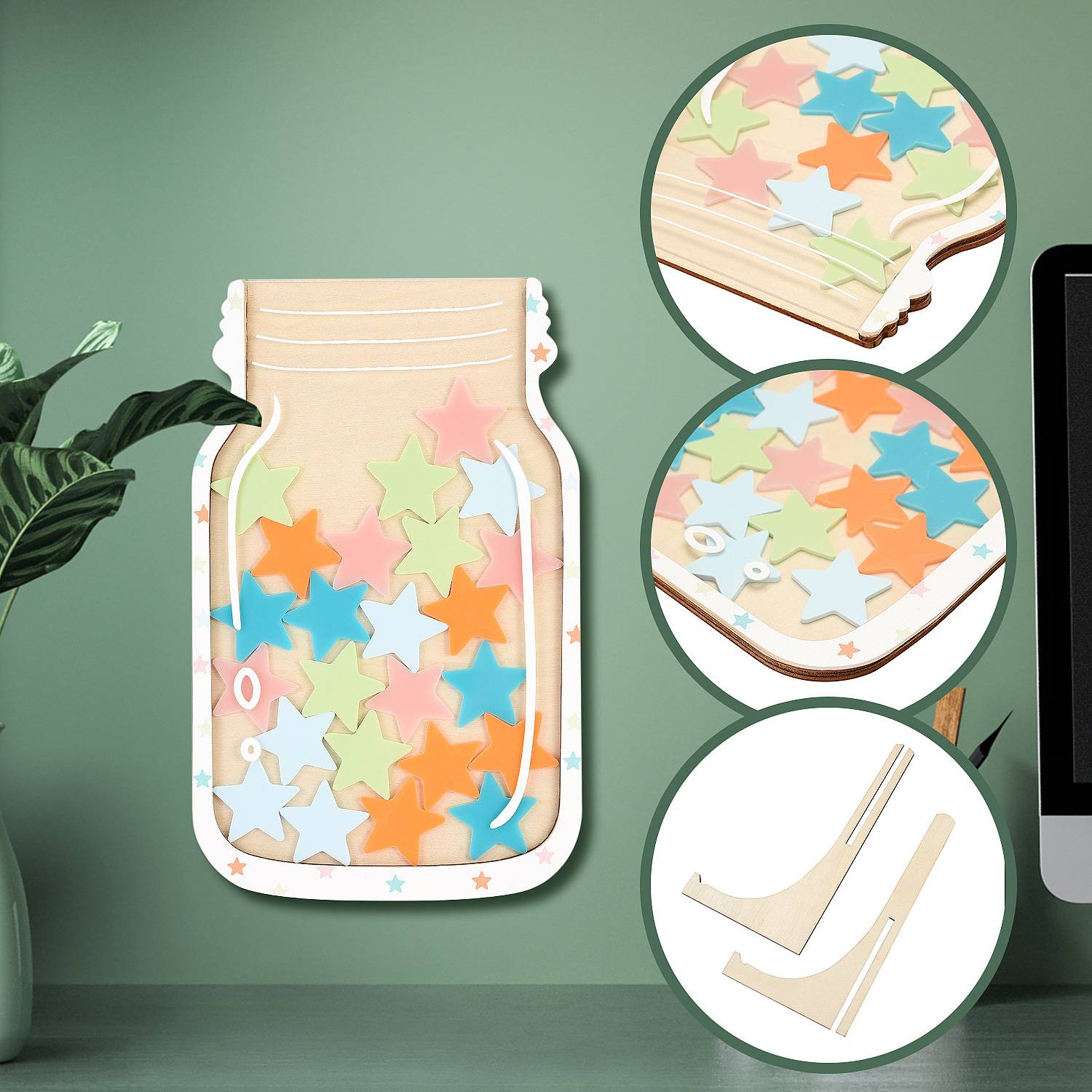 Classroom Reward Jar w/ Tokens 2