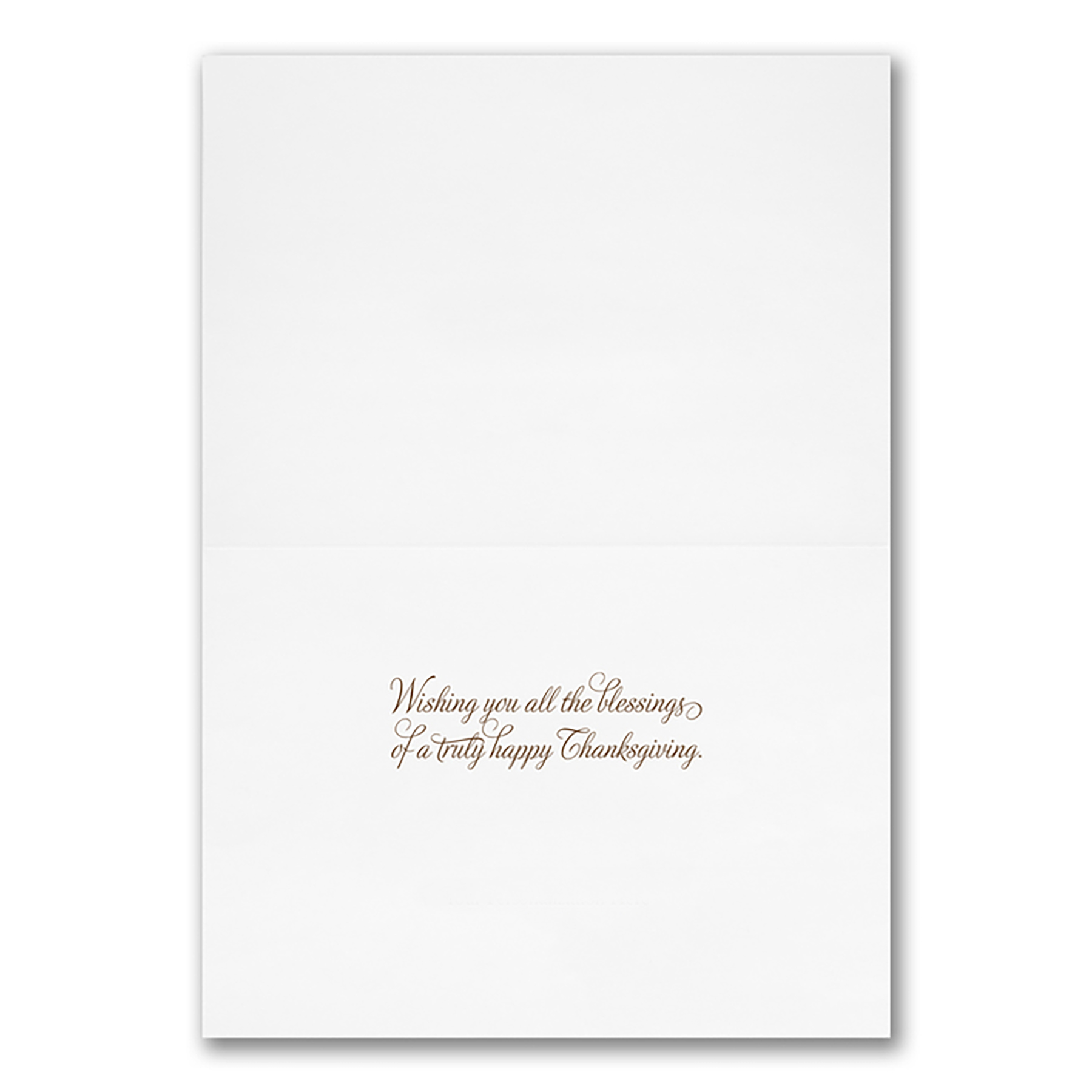 Beauty Of Fall Thanksgiving Card 1