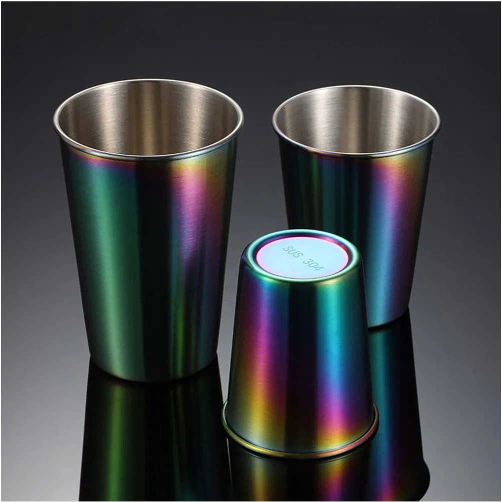 16oz Stainless Steel Pint Cups 2