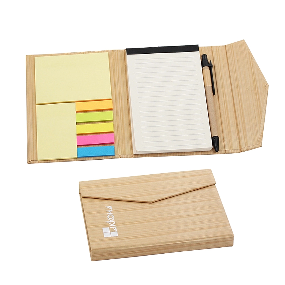 Magnetic Notepad W/Sticky Notes and Flags & Pen 1