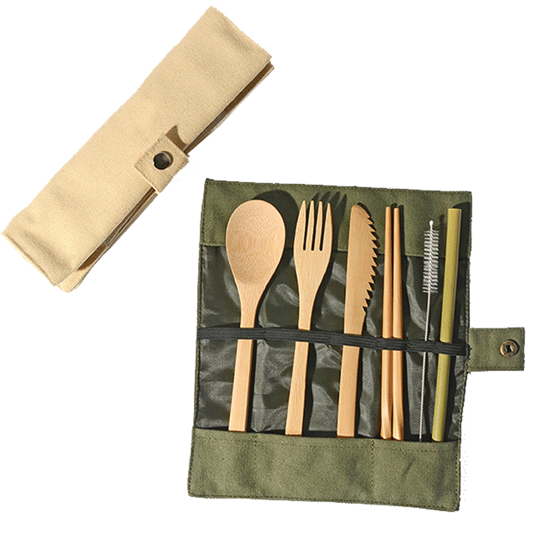 Bamboo Cutlery Set 1