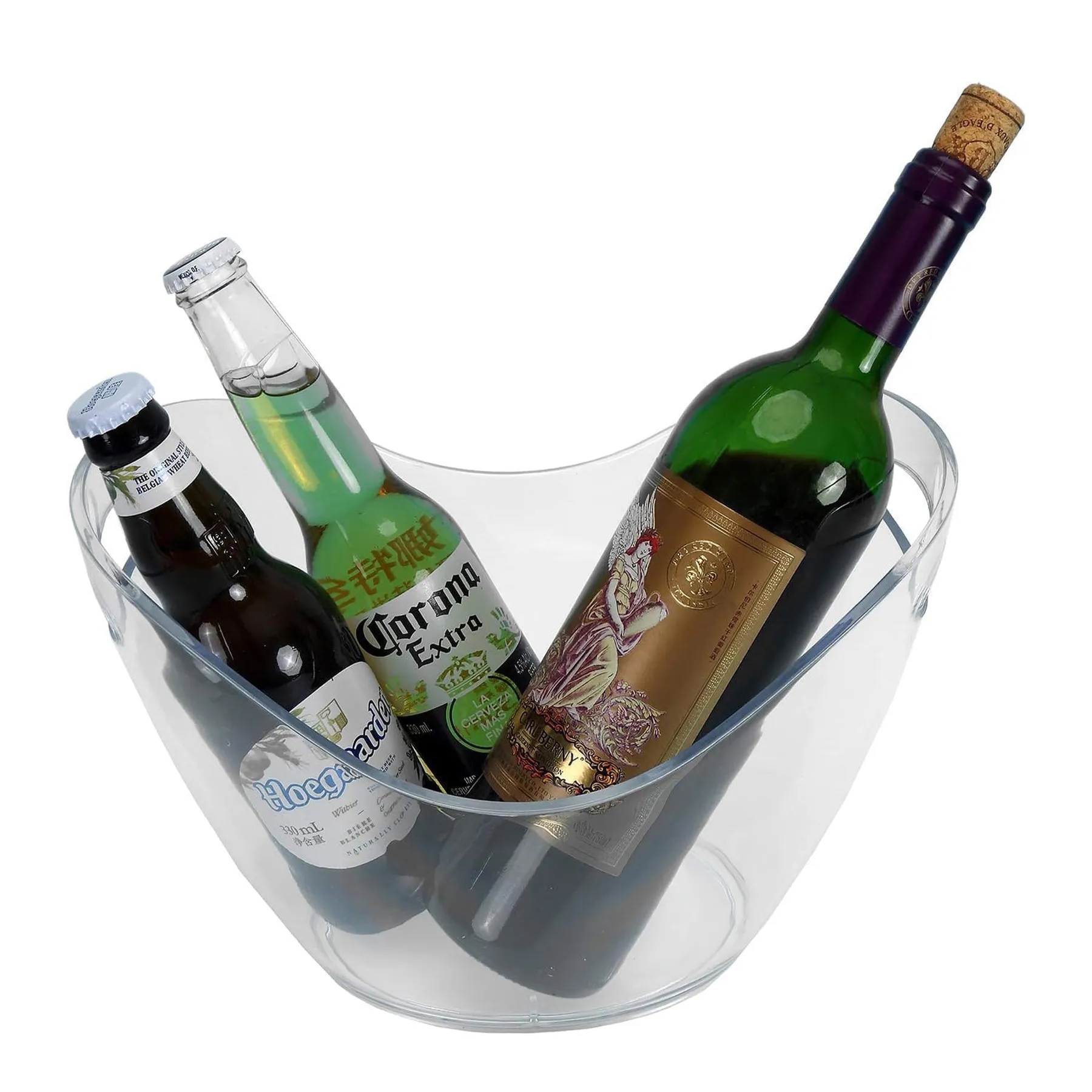 140 OZ Clear Acrylic Wine Champagne Ice Bucket 2