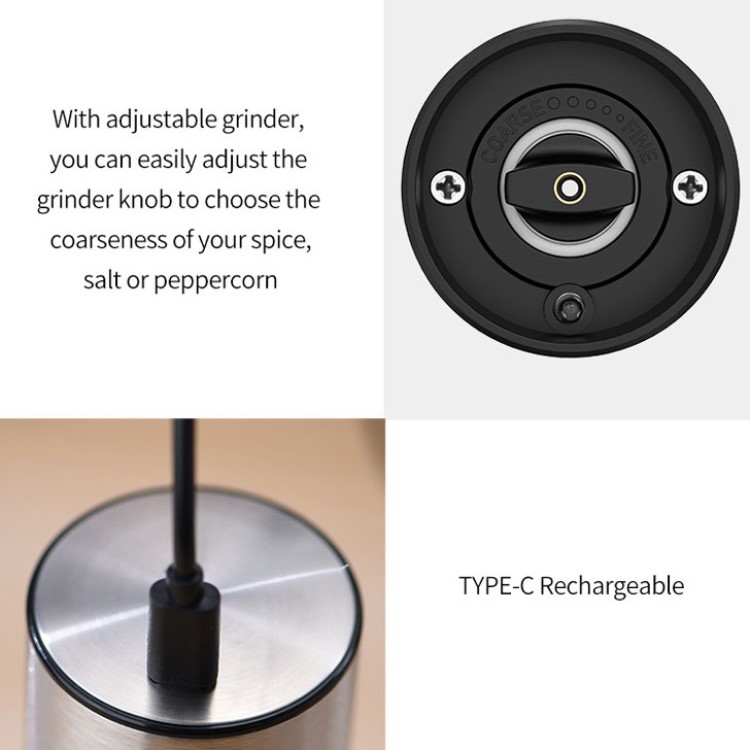 Electric Grinder Set – Adjustable Ceramic Grinders 10