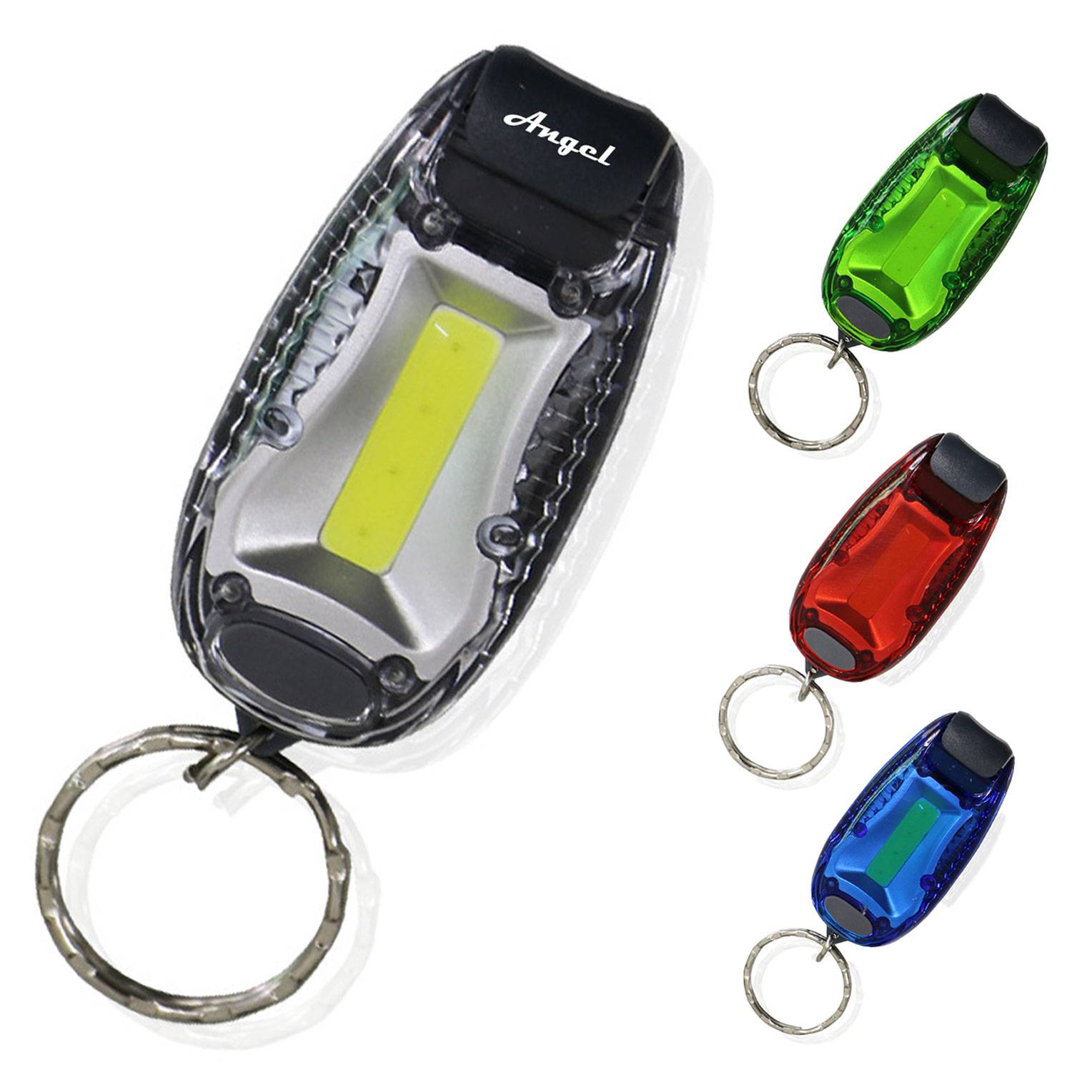 LED Safety Light Keychain – Multi-Use for Night Cycling