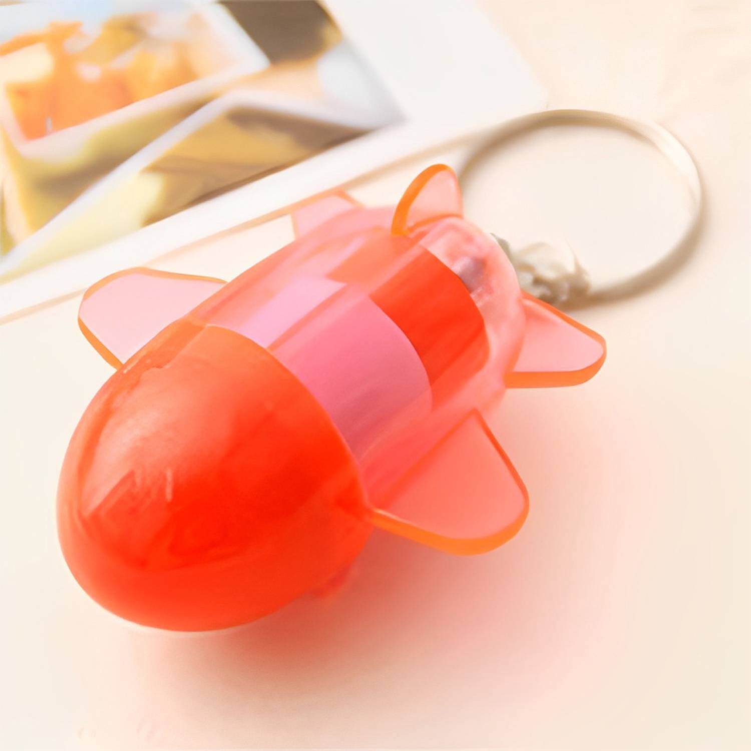 Cartoon telescopic color airplane plastic ballpoint pen 3