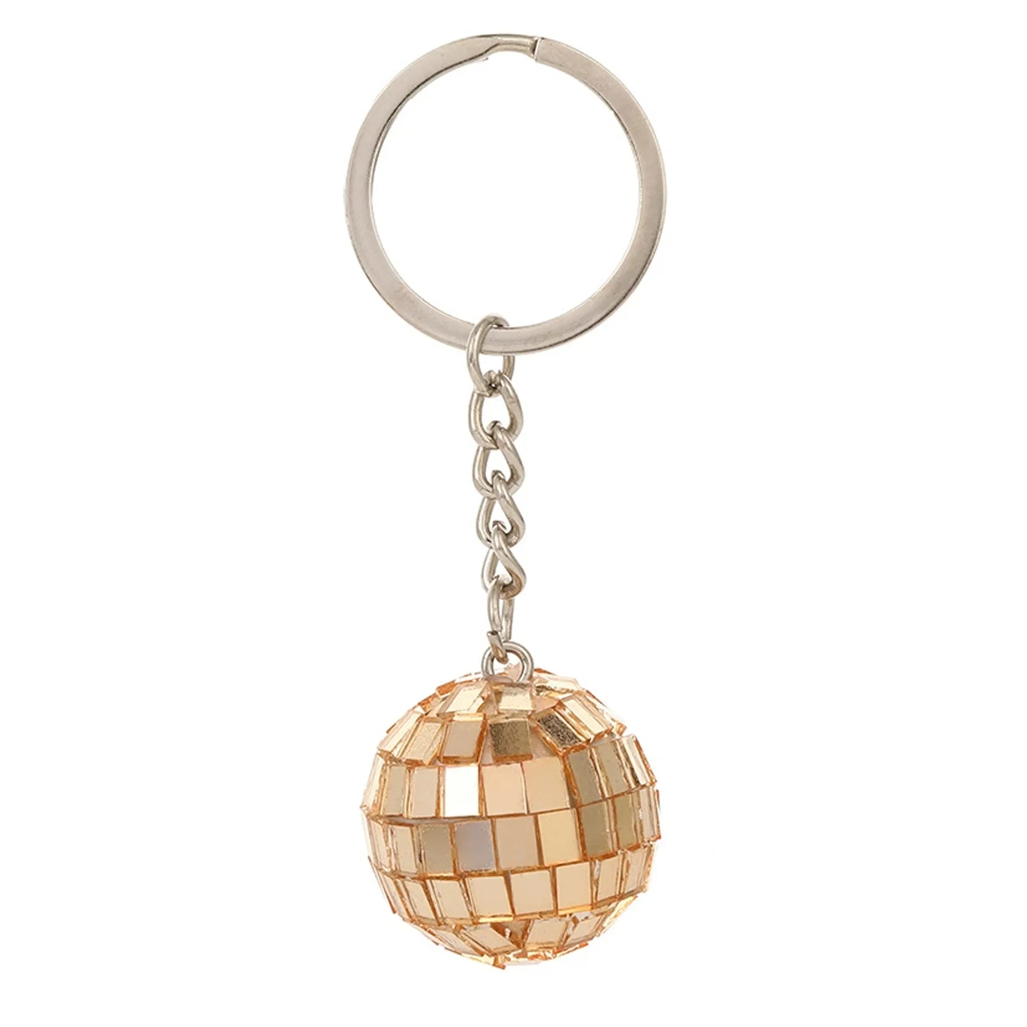 Mirrored Disco Ball Keychain 10