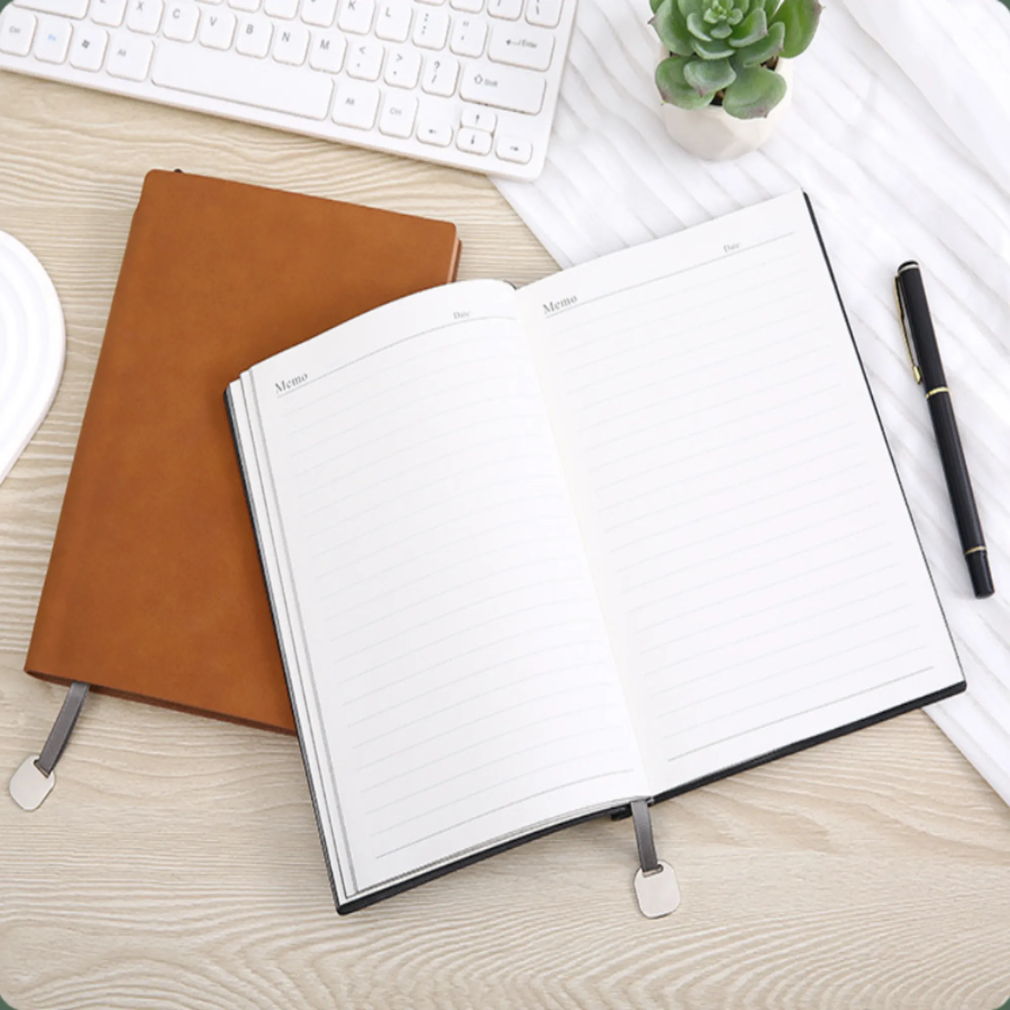 Maze Ballpoint PenCustomizable sheepskin record book 2