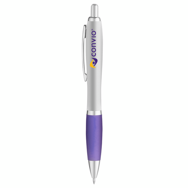Curvaceous Matte Silver Ballpoint 105