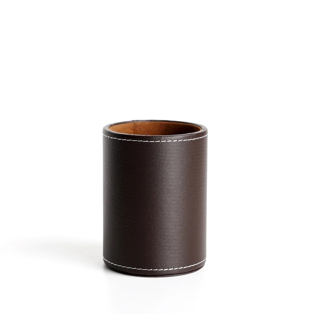 Round Leather Pen Holder 5