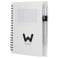 FSC® Recycled 5" x 7" Star Spiral Notebook with Pe 177