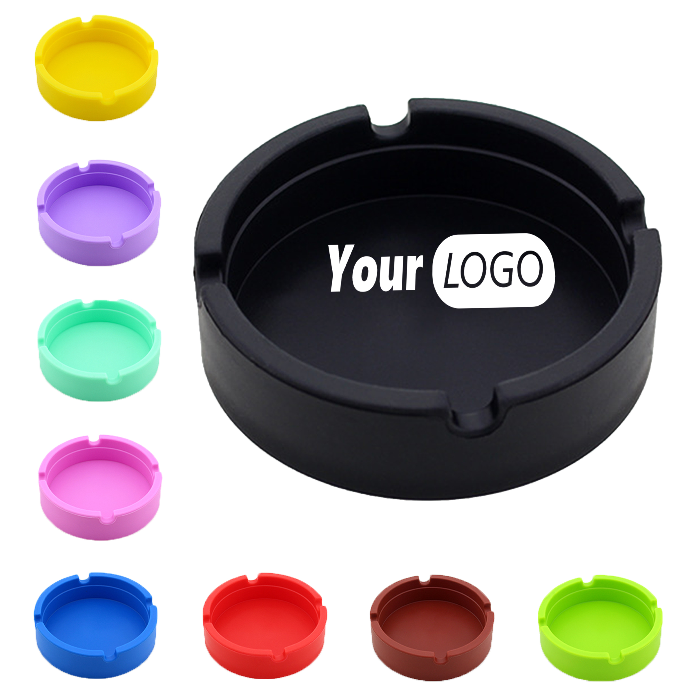 Flexible Silicone Cigarette Ashtray 3