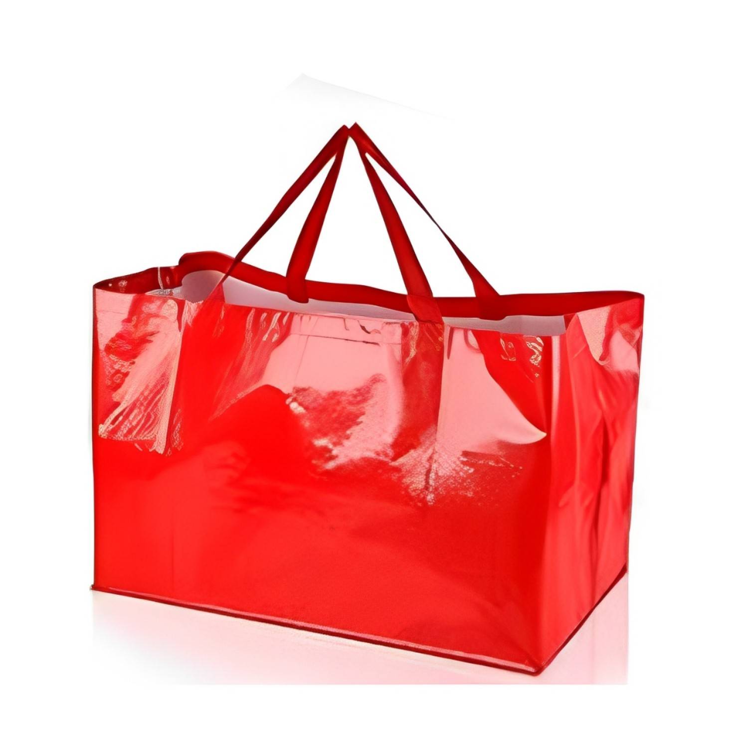 PP Woven Waterproof Foldable Shopping Bag w/ Handle 2