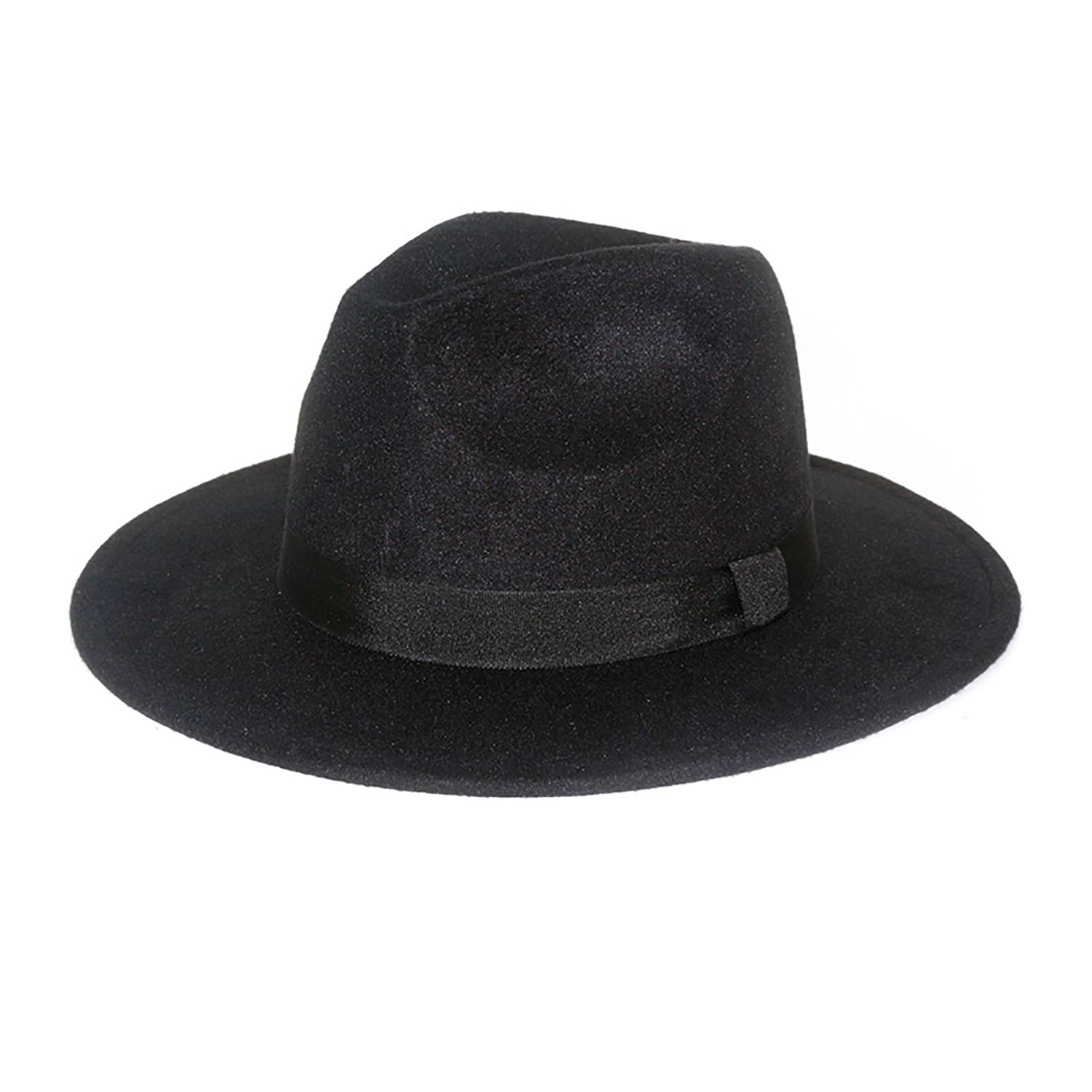 Unisex Vintage Wide Brim Fedora Hat 6