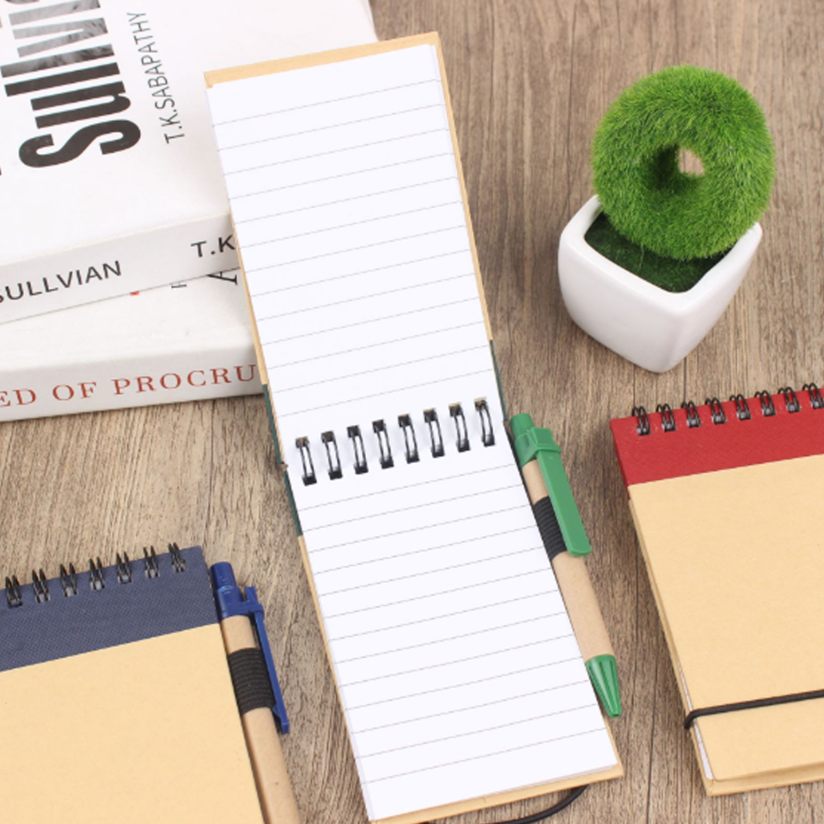 Pocket Notebook with Pen 6
