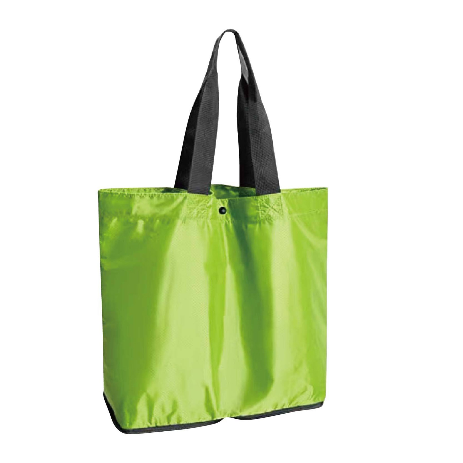 Solid Color Shoulder Square Folding Shopping Bag 3