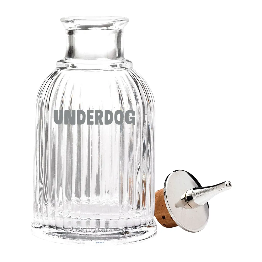 3oz. Bitters Bottle Retro Design 2