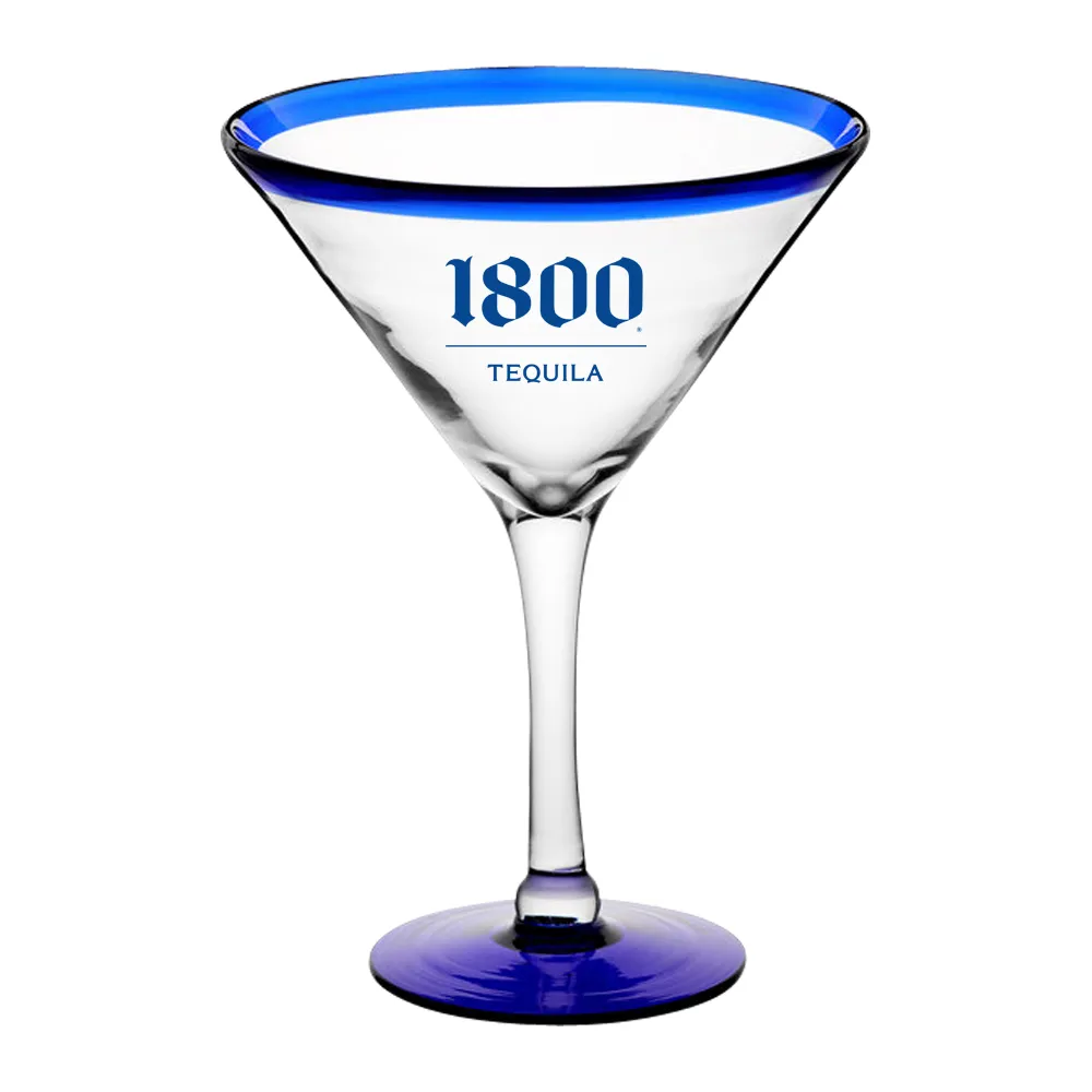 Handblown Mexican Martini Glass 5