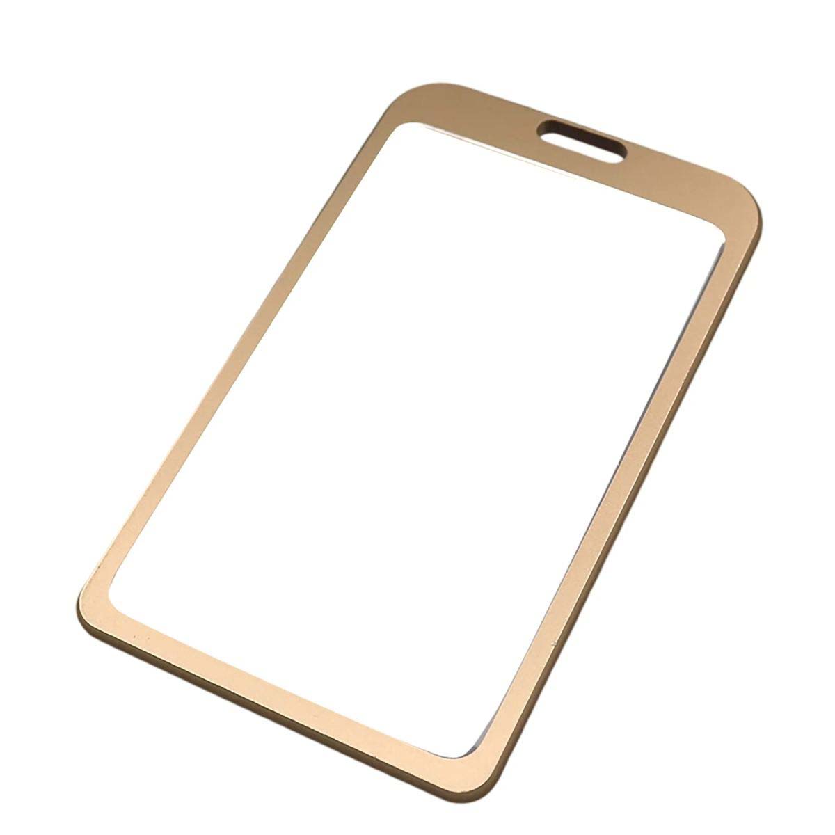 Portable Badge Holder Metal with Lanyard 6