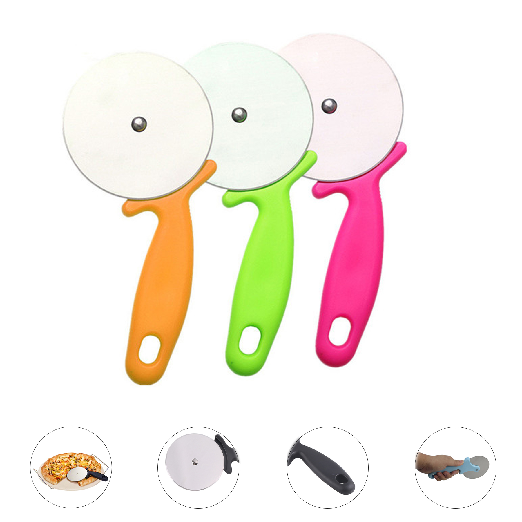 Stainless Steel Pizza Wheels Cutter 3