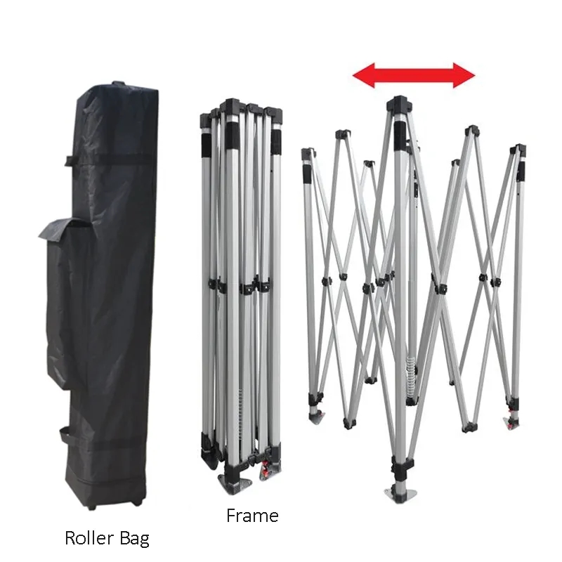 10' X 10' Tent Set with 6ft Table Cover and 8' Feather Flags 3