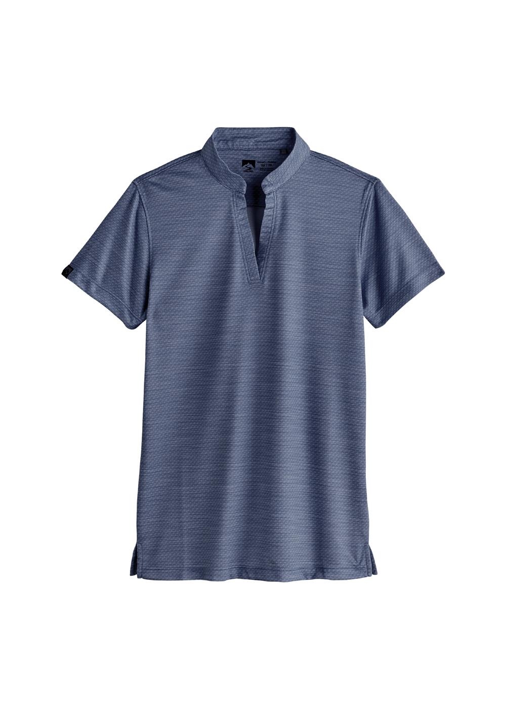 Storm Creek Women's Unwinder Printed Bamboo Short Sleeve Polo 2