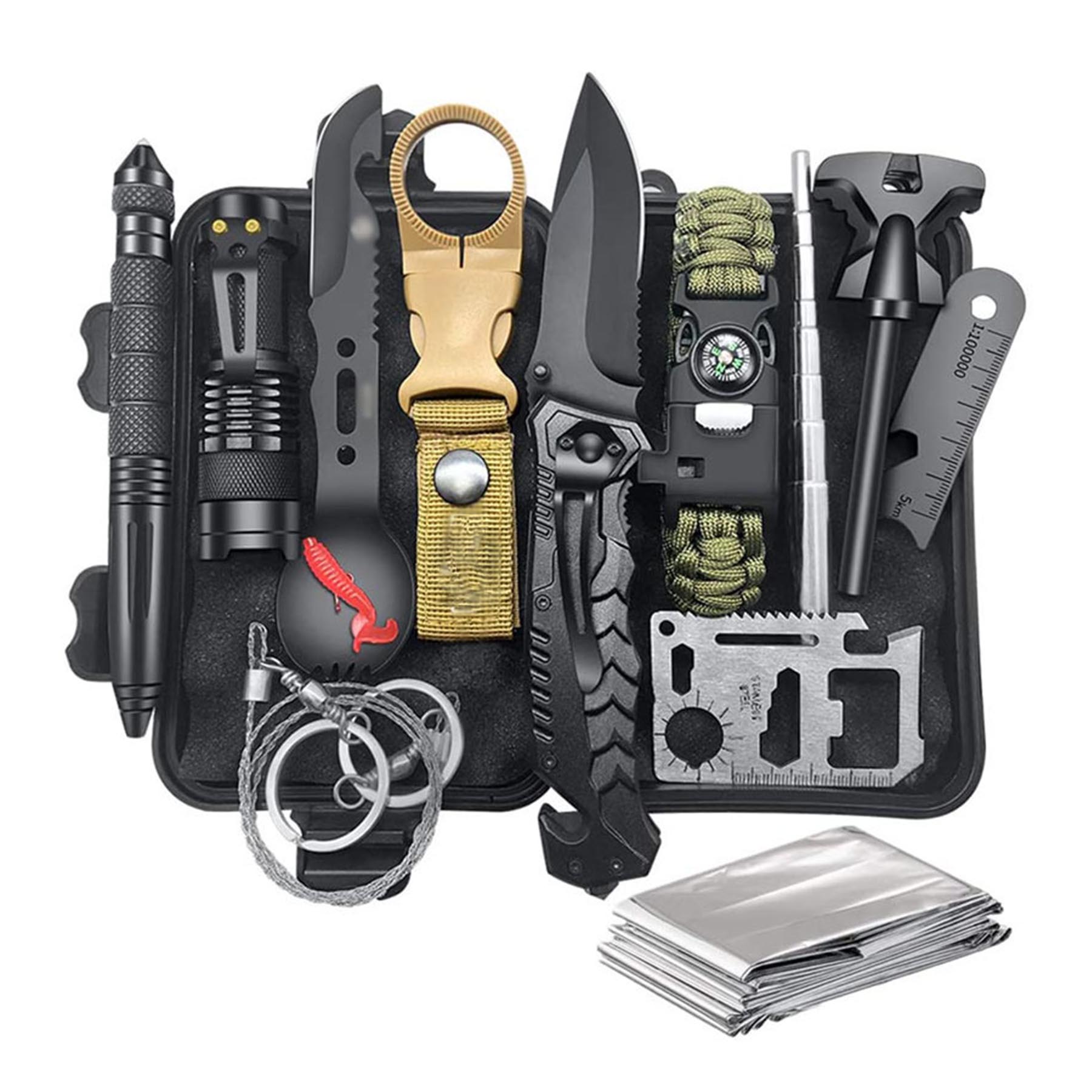 11 PC Multifunctional Survival Kit 1