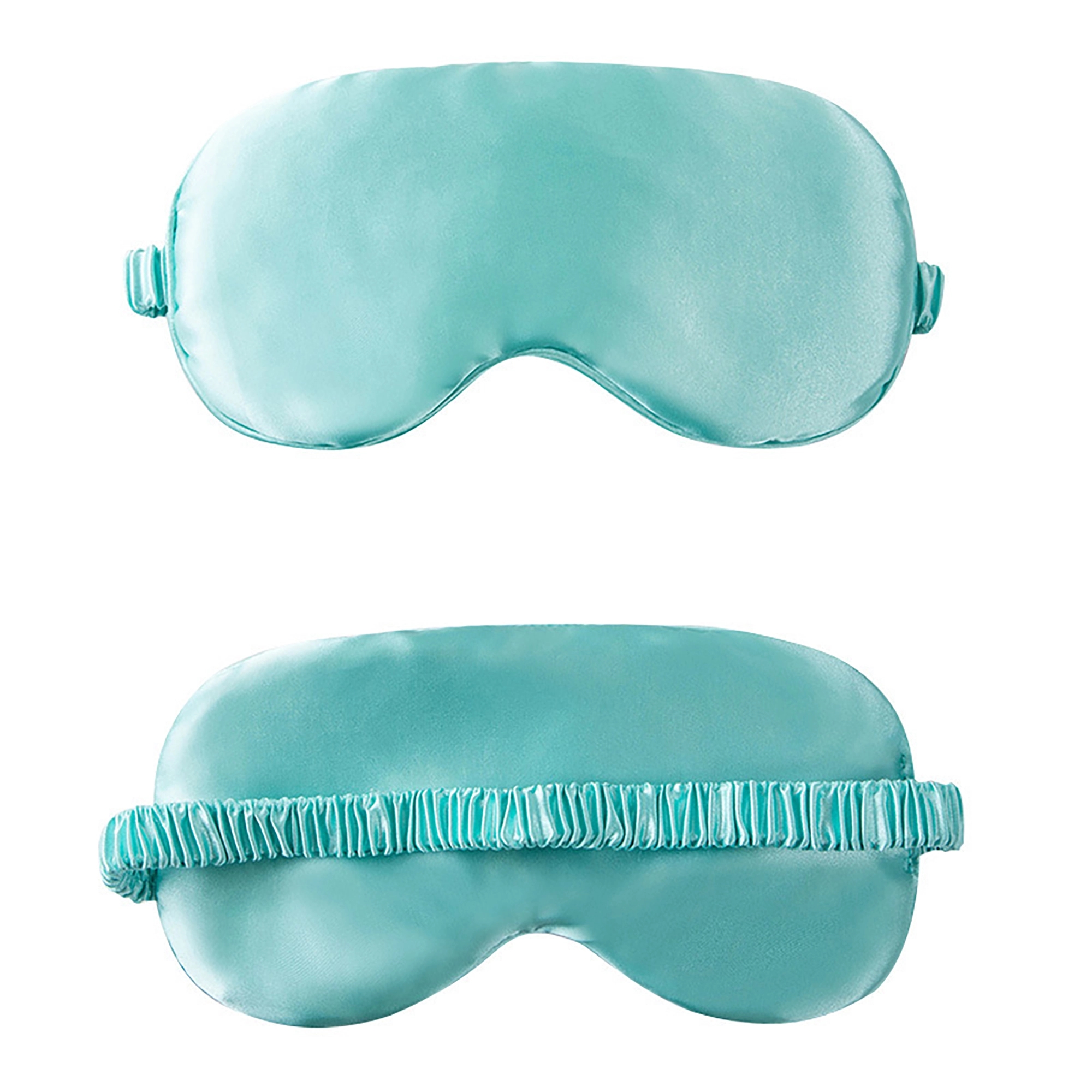 MOQ 50pcs Travel Soft Imitated Silk Fabric Sleep Eye Mask 7