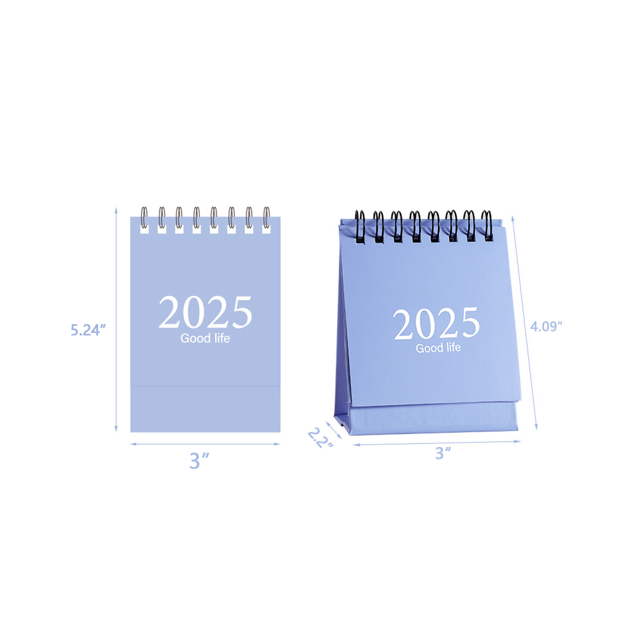 MOQ 100pcs Mini 2025 Desk Calendar 3