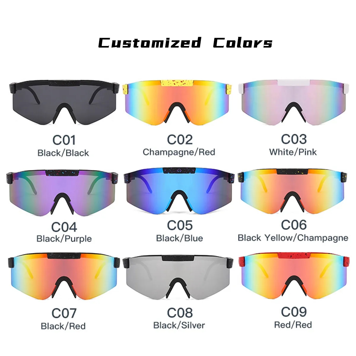 Protection Sports Polarized Sunglasses Cycling Goggles 4