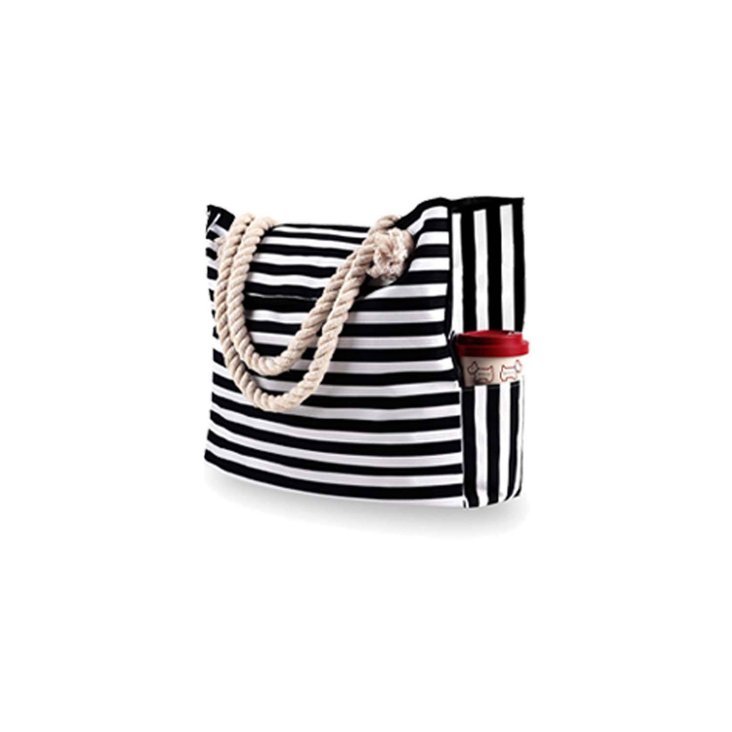 Large Capacity Multifunctional Printed Beach Tote Bag, custom tote bag with logo imprint 2