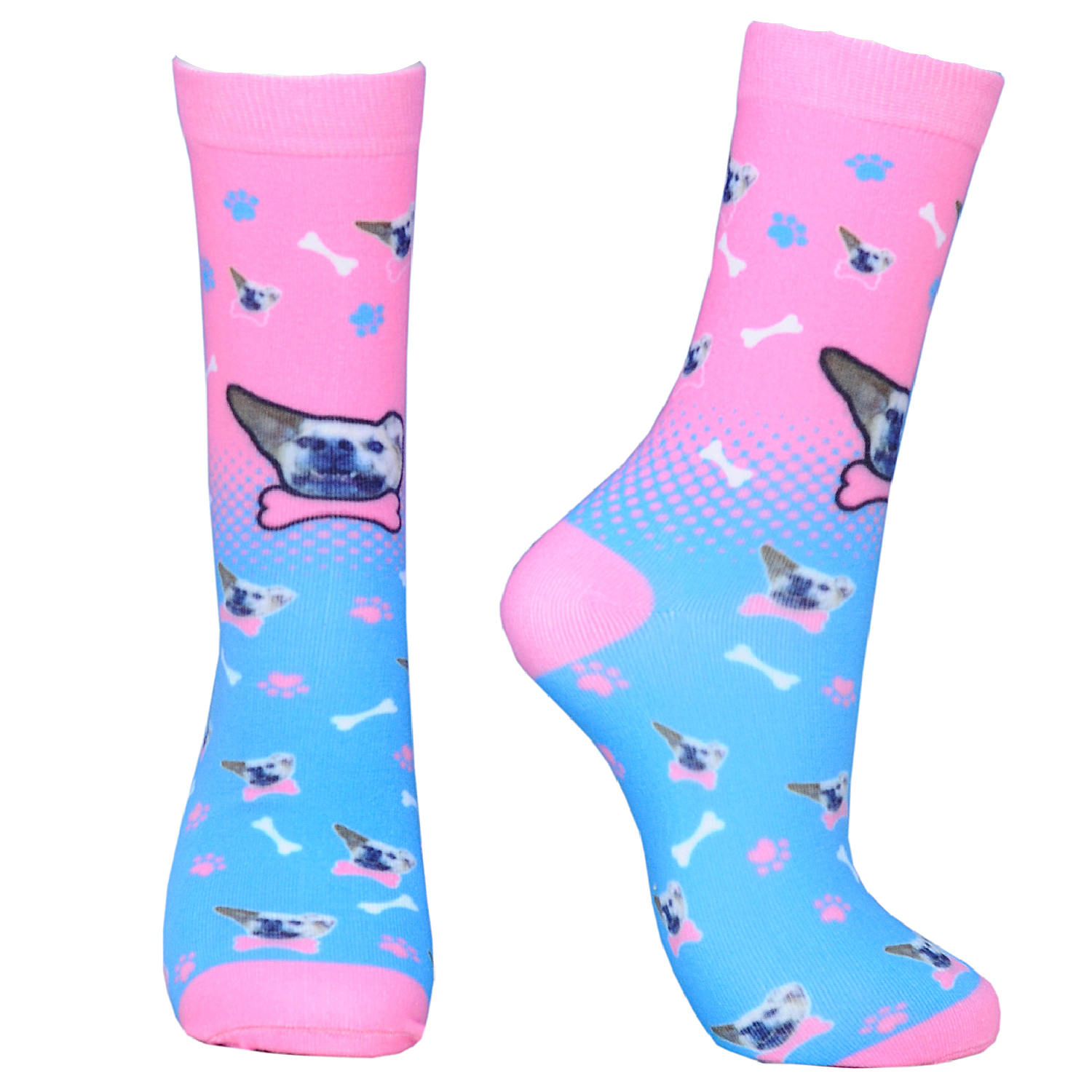 Kids Crew 360 digital printed socks w/ full customization 4