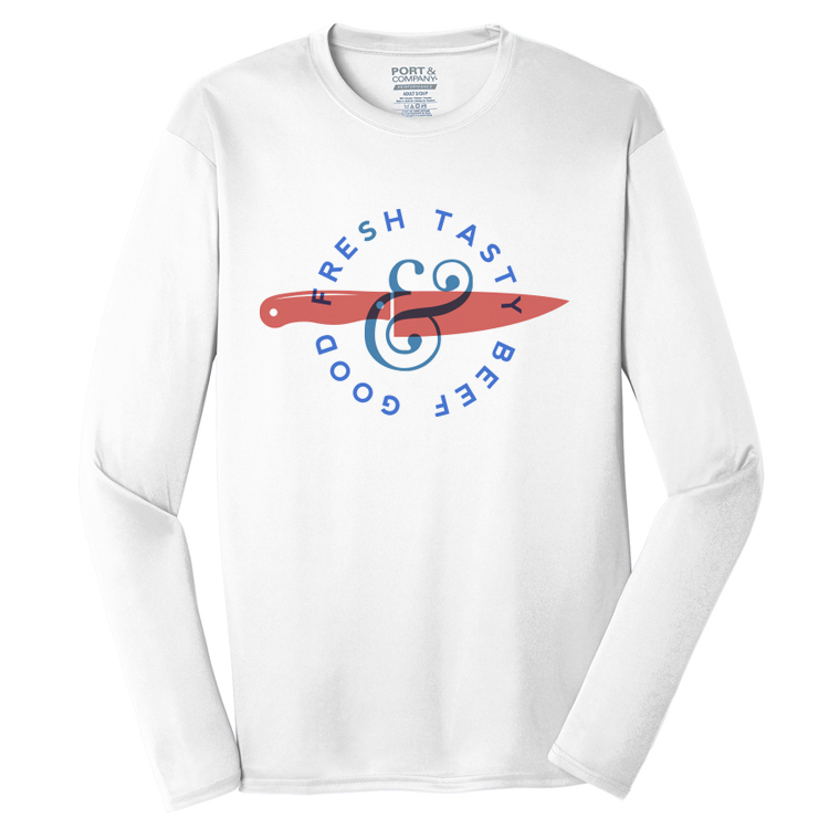 Spot Sub on Men's Long Sleeve Athletic Tee 11