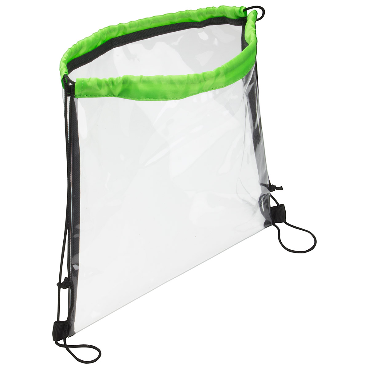 Clear Vinyl Bag with Drawstring 28