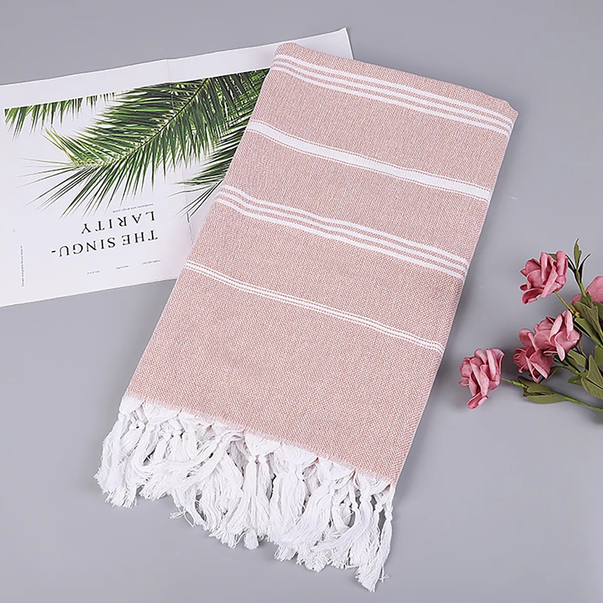 Turkish Beach Quick Dry Towels with Tassel 3