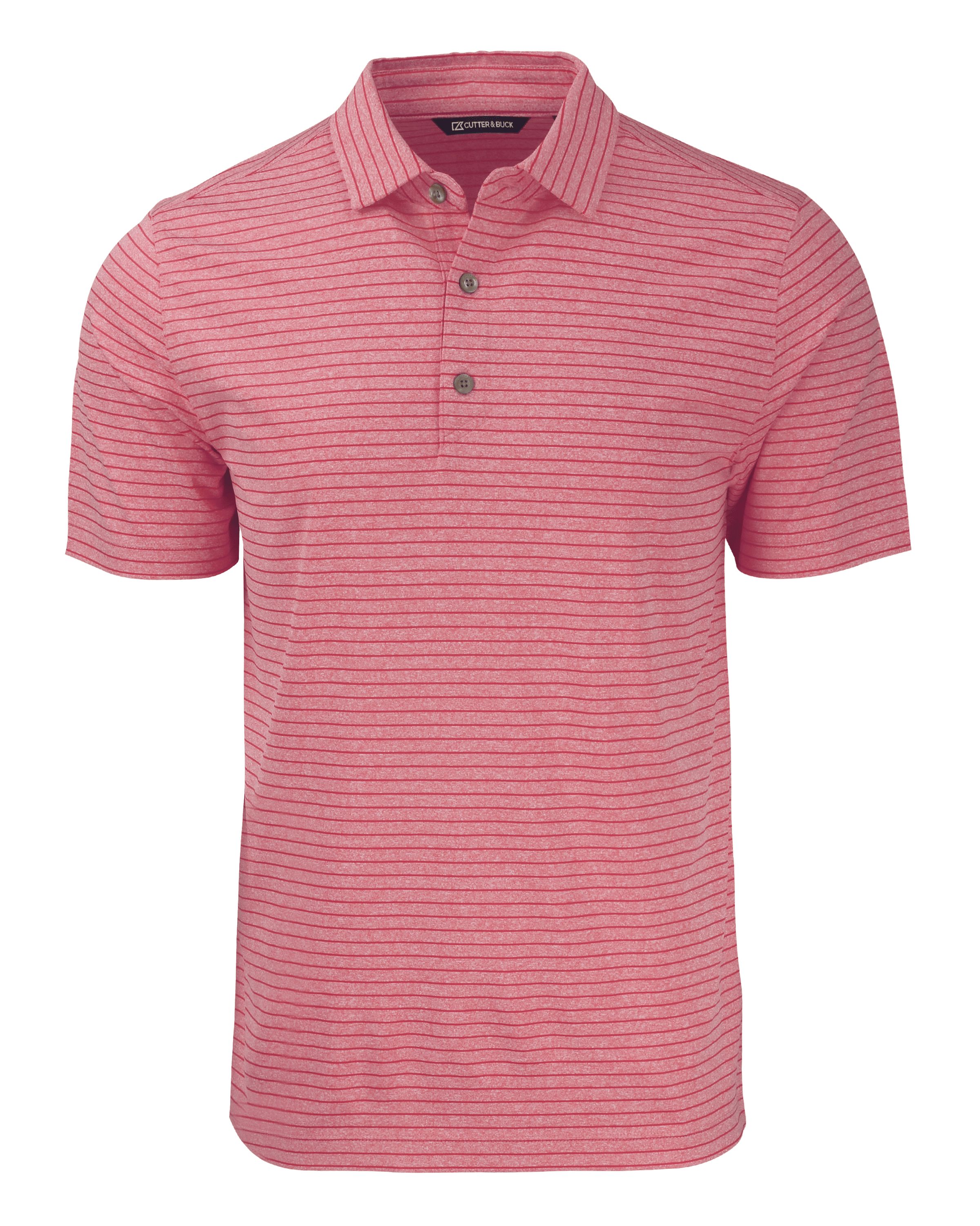 Cutter & Buck Forge Recycled Heather Stripe Four-Way Stretch Mens Big & Tall Polo Big & Tall 26