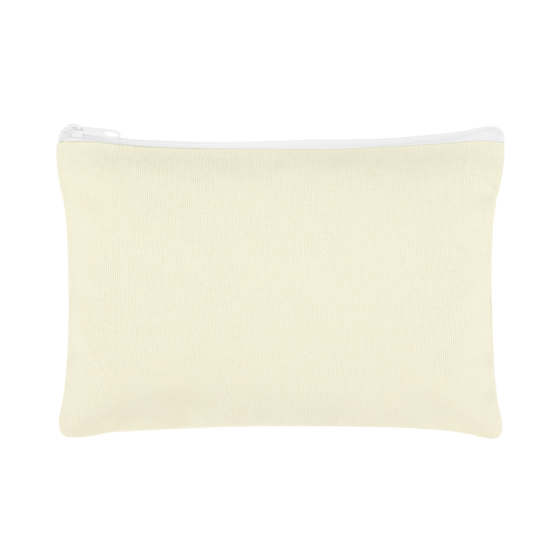 9" x 6" Cotton Canvas Zipper Pouch 27
