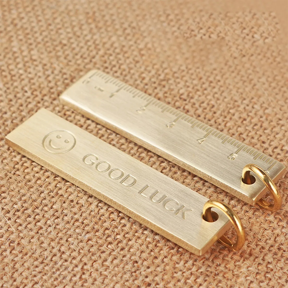 Metal Ruler Keychain 3