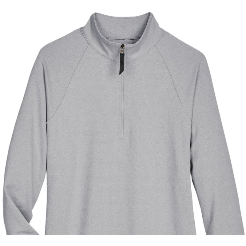 Devon & Jones CrownLux Performance™ Ladies' Clubhouse Micro-Stripe Quarter-Zip 4