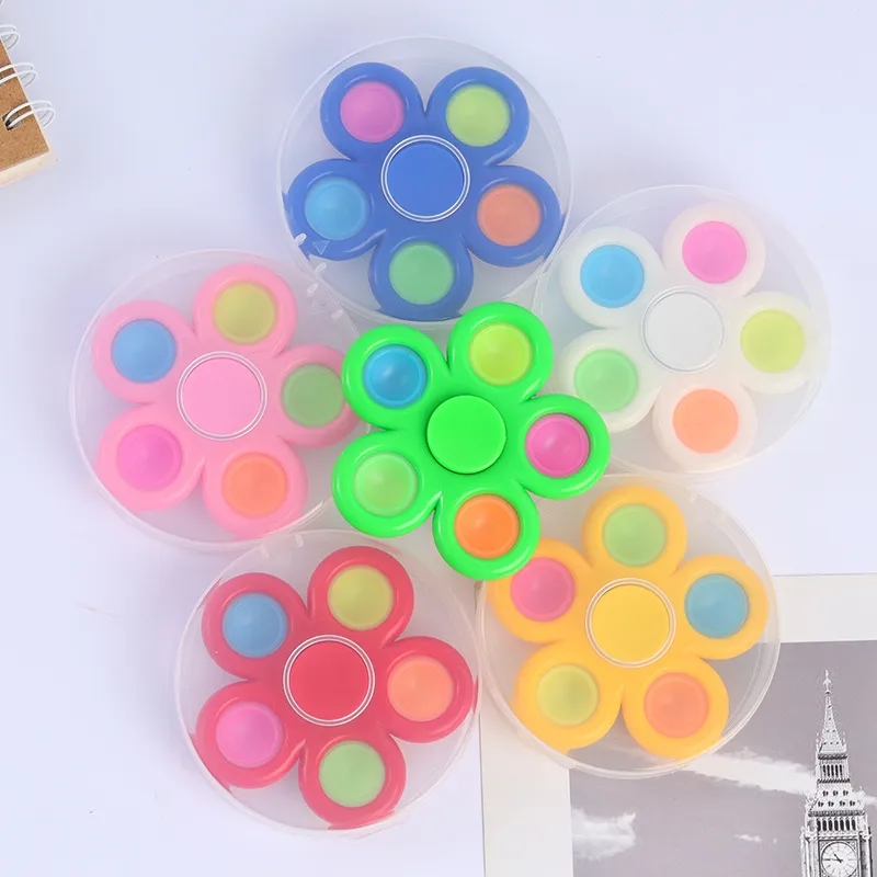 5 Bubbles Fidget Spinner Toy 2
