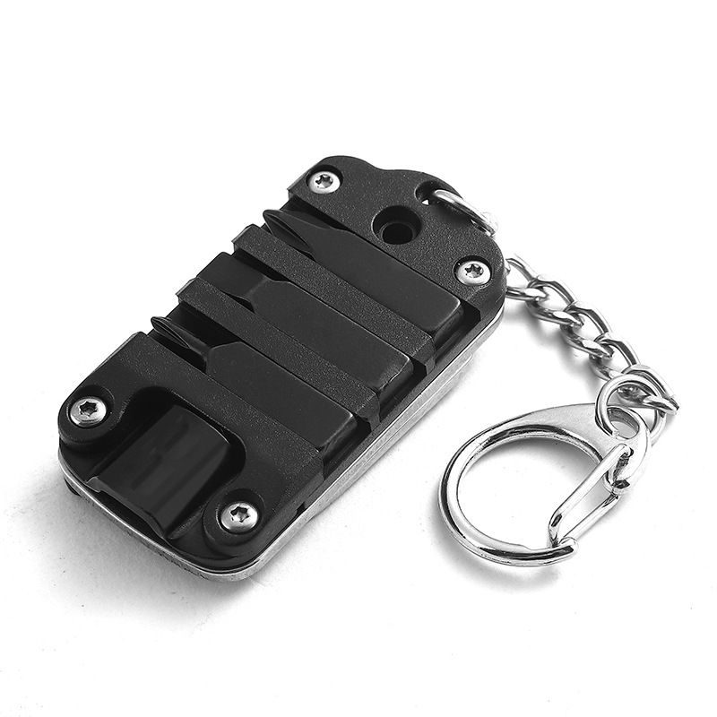 Rectangle Folding Pocket Keychain Knife 6